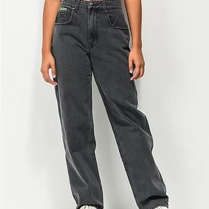Empyre Tori 90s Black Wash Carpenter Skate Jeans